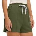 thumbnail image 6 of Zedker Women's 3" Swim Board Shorts High Waisted Swimsuit Bottoms Tummy Control Swimming Trunks with Liner Pockets Size S-XXL, 6 of 6