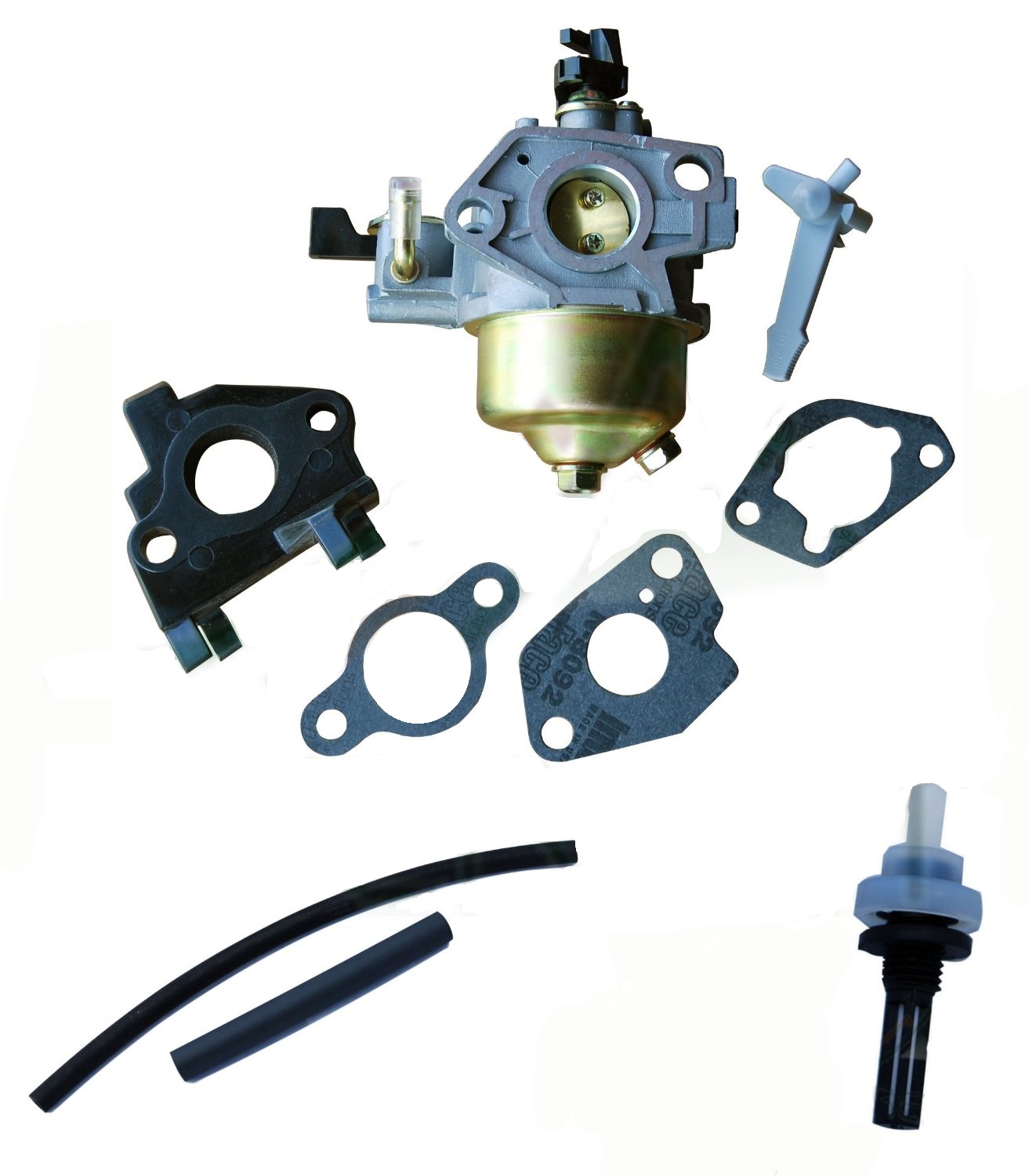 HONDA GX390 13HP ADJUSTABLE CARBURETOR GASKETS INSULATOR FUEL FILTER