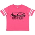 thumbnail image 3 of Inktastic From Nashville, Tennessee- State Capital Distressed Text Boys or Girls Toddler T-Shirt, 3 of 5