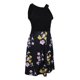 thumbnail image 1 of Vestido de mujer midi floral Sunnimix sin mangas Hombros Descubiertos Multicolor Rosa amarillo M, 1 of 8