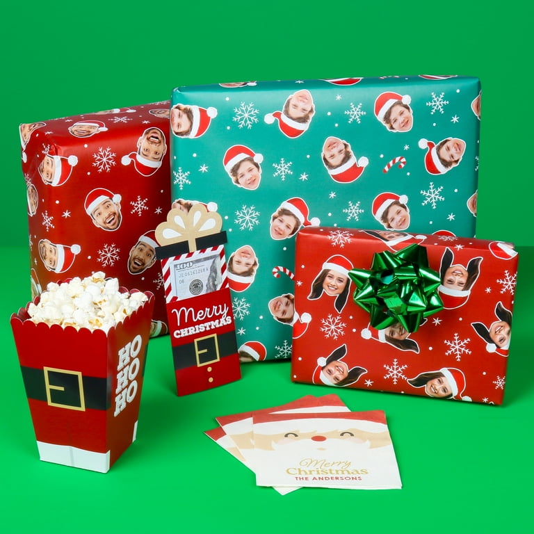 christmas card sleeves Big Dot of Happiness - Jolly Santa Claus - Party Money and Gift - Nifty Gifty Card Holders True to tradition 4x6 Christmas Card Album Sleeves