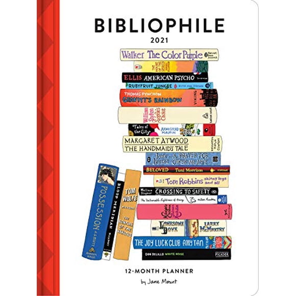 Bibliophile 2021 12-Month Planner: (Weekly Agenda of Miscellany for Book Lovers, Yearly Calendar for Writers)
