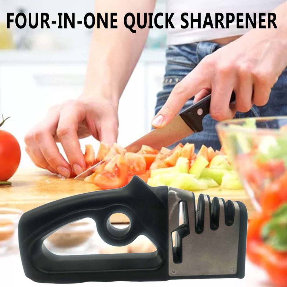 Fast sharpening artifact Professional Kitchen 3 Stages Sharpener Stone Tool  MW 