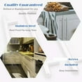 thumbnail image 6 of 30Pack Brushed Nickel Kitchen Cabinet Pulls Stainless Steel Drawer T Bar Handles, 6 of 6