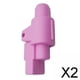 thumbnail image 1 of 2x Soporte de Bomba de Combustible Carcasa de Soporte de Motor Impermeable para Goma Rosa de 5000W 12V 2 piezas, 1 of 8