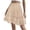 Beige, variant on Sweet A Line Ball Gown Women Mini Skirts Casual High Waist Korean Fashion Y2k Clothes Slim Ladies White Micro Kawaii Skirt