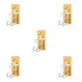 thumbnail image 1 of Kearding Gancho de pared para ahorrar espacio, colgador de almacenamiento impermeable plegable, ventosa sin rastro, estante de pared para baño, Animales 4 5Conjunto, 1 of 6