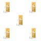 thumbnail image 2 of Injueey Gancho de pared Sin perforaciones Pegajoso Ahorro de espacio Organizador Colgador de doble capa plegable Sin rastro Baño Cocina Animal Animales 4 5Conjunto, 2 of 6