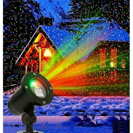 HESHENG Christmas Green Red LED Laser Light Projector Outdoor Waterproof Garden Moving Lighting Decoration