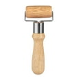 thumbnail image 1 of Rodillo de amasar pequeño en forma de T con mango de madera para cocina, 1 of 9