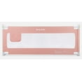 thumbnail image 2 of 1-Piece Queen Size Bed Safety Guardrail - Adjustable Vertical Lift Mesh Panel for Infants, Toddlers & Kids (Pink), 2 of 5