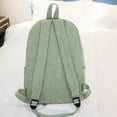 thumbnail image 6 of Boyscolos School Backpack for Unisex Large Corduroy Bookbag Lightweight Laptop Bag for Women Casual High School College Mint Green One Size, 6 of 6