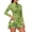 Bird On Golf Ball Pattern, variant on Hydrangeas Golf Dresses, Womens Long Sleeve Tennis Dresses 2 Piece Active Dress 1/4 Zip Slim Flattering Fit for Workout Exercise, Size XX-Large