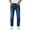 Dark Blue, variant on TEAJOPSUU Women's Jeans Straight Leg High Waisted Exposed Button Fly Front Denim Pants with Pockets Casual Loose Fit Daily Trousers Light Blue