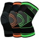 thumbnail image 1 of Protector de rodillas de nailon para correr de verano con correa de presión de punto 3D para baloncesto y montañismo, 1 of 4