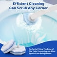 thumbnail image 3 of 60Pcs Disposable Toilet Wand Refill Compatible with Clorox Toilet Brush, Disposable Toilet Brush Heads for Bathroom Deep Cleaning, 3 of 6