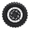 thumbnail image 1 of Rear Wheel Rim Tire, 10 Inch Wheel Rim Tyre Abrasion Proof Rubber Superior Performance  for 50cc To 110cc Off Road Motorcycle, 1 of 7