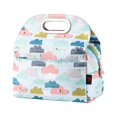 thumbnail image 1 of Bolso de mano para mamá, bolsa térmica portátil multiusos de 5V 2.1A, bolsa térmica para leche, bolsa de Picnic, mochila para pañales para el hogar, estilo A, 1 of 8