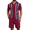 Wine Red, variant on COOFANDY Men's 2 Piece Short Sets Casual Button Down Shirt and Shorts Set Knit Polo Set Vintage Summer Beach Outfits