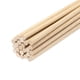 thumbnail image 1 of Uxcell 25 piezas de palitos de madera redondos 1/8"x4" varilla de madera sin terminar, palitos de artesanía, ramitas, palos para manualidades, 1 of 6