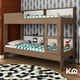 thumbnail image 4 of Litera Doble Individual Base Cama Con Estante KingsHouse cafe, 4 of 7