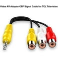 thumbnail image 2 of Reemplazo para Cable Adaptador de Componente TCL TV Video AV, Cable de Conversión de Señal CBF a 3 RCA AV, 2 of 5