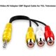 thumbnail image 2 of Reemplazo para Cable Adaptador de Componente TCL TV Video AV, Cable de Conversión de Señal CBF a 3 RCA AV, 2 of 5