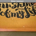 thumbnail image 6 of Ambesonne Vintage Place Mats Set of 4, Love Romance Valentine, Standard Size, Orange and Yellow, 6 of 6