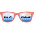 thumbnail image 3 of Slick Woody's 30" Got My Sunnies Vinyl Underwater Pool Mat Tattoo in Pink, 3 of 3