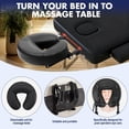 thumbnail image 4 of Reposacabezas de masaje KONOVOLY para cama con altura ajustable, 4 of 8