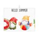 thumbnail image 1 of Fotbe Summer Gnome Alfombrilla de Secado para Cocina con Estampado, 18x24 Pulgadas, 1 of 7