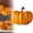 B, variant on Clearance Under $9.99! 1 Pack Large Resin Pumpkin Statue, Orange Halloween Decoration, for Porch Table Display