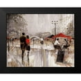 thumbnail image 2 of Manning, Ruane 18x15 Black Modern Framed Museum Art Print Titled - Riverwalk Charm, 2 of 5