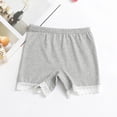 thumbnail image 3 of Girls Lace Trim Under Shorts Elastic High Waist Seamless Anti Chafing Underwear Smooth Boyshorts Slip Shorts for Dresses, 3 of 5
