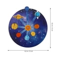 thumbnail image 3 of Miangastore DIY Design Solar System Toy Multi Colored 1 Set 8.3X8.3X0.2In, 3 of 8