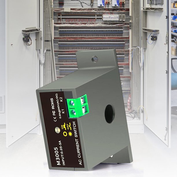 Relé De Detección De Corriente Control automático de alarma de detección de CA inteligente para monitoreo de corriente (M3005) Wdftyju Libre de BPA