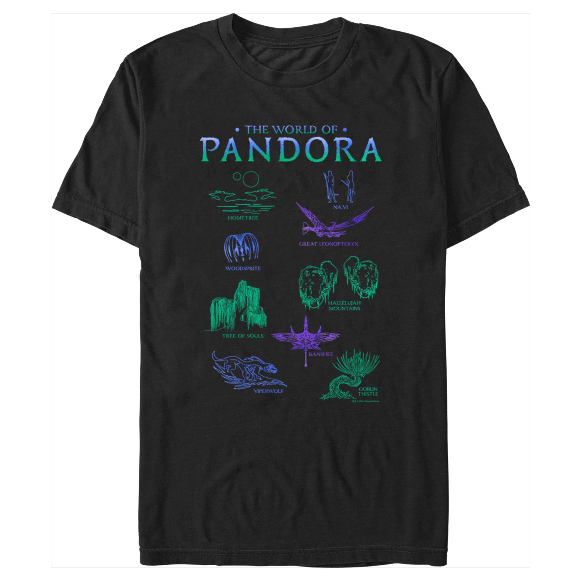 Men's Avatar The World of Pandora Graphic Tee Black X Large