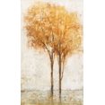 thumbnail image 2 of OToole, Tim 10x14 White Modern Wood Framed Museum Art Print Titled - Falling Leaves II, 2 of 4
