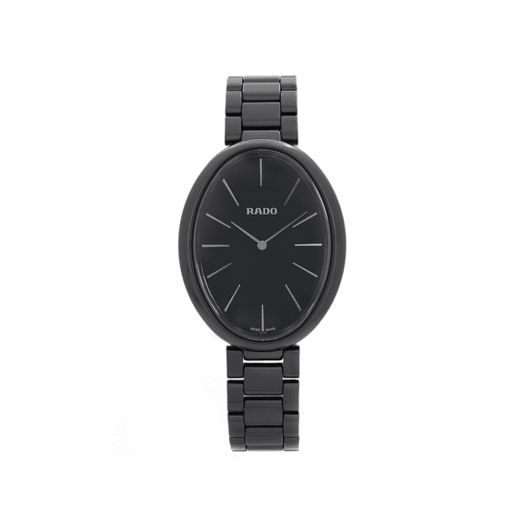 Rado Esenza Touch Black Dial Ceramic Quartz Ladies Watch R53093152