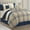 Blue, variant on Lanco Damask 7-Piece Comforter Set, Blue/Beige Queen, Soft & Breathable, Geometric, Medallion