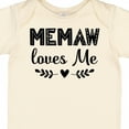 thumbnail image 4 of Inktastic My Memaw Loves Me Boys or Girls Baby Bodysuit, 4 of 5