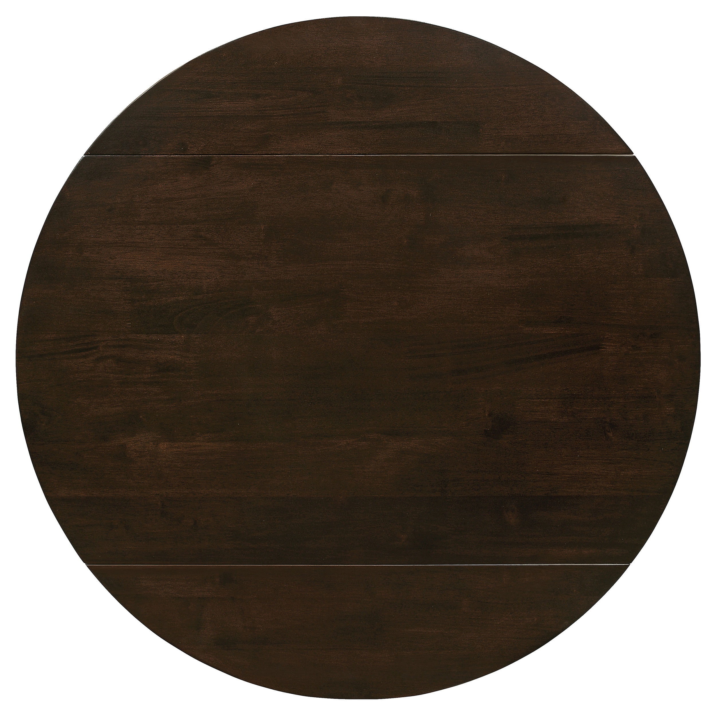 Bucknell 3-piece Round Drop Leaf Dining Table Set Cappuccino