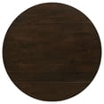 thumbnail image 6 of Bucknell 3-piece Round Drop Leaf Dining Table Set Cappuccino, 6 of 16