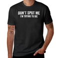 thumbnail image 1 of No me veas, estoy tratando de morir, culturismo, levantamiento de pesas, camiseta, ropa de anime vintage, ropa para hombre, 1 of 7