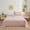 Light Pink, variant on Hiroekza 3-Pieces Twin Size Bedsheet Set Bedding Set (1 Flat Sheet, 2 Pillow Covers) Soft & Durable Washed Cotton Solid Twin Bed Sheets Set with Pillowcases Machine Washable Sky Blue