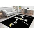 thumbnail image 2 of Fiction Rug, Gift Rugs, Banksy Banana Gun Rugs, Banana Gun Rugs, Anti-Slip Carpet Rugs, Painting Rug, Personalized Rug, Banana Graffiti Rug, 3.3'x5' - 100x150 cm, 2 of 8