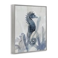 thumbnail image 2 of Stupell Industries Coastal Seahorse & Seaweed Impressions Gray Framed Giclee Art, 11 x 14, by Susan Jill, 2 of 8