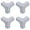 Clear, variant on Gytml 4Pcs Thick Silicone Table Corner Protector Guards 1.77In Self Stick Anti-Collision Proof Corner Bumpers Furniture Edge Cushion Covers For Table Cabinet Sharp Corners(Clear-4Pcs)