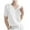 White, variant on UJNDER Summer Knitted Short Sleeved V Neck Sweaters Fashionable and Thermal Tops for Women for Casual Wear Yellow M