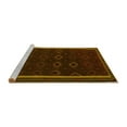 thumbnail image 2 of Ahgly Company Machine Washable Indoor Rectangle Persian Yellow Traditional Area Rugs, 5' x 8', 2 of 4